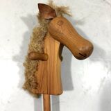 Danish pine hobby horse 1970’s