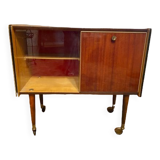 Meuble bar vernis années 50