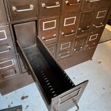 Iron workshop furniture with drawers