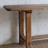Old farm bench