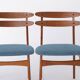 2 chaises vintage 1960 en teck danois