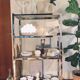Swedish chandelier white ceramic 3 fires