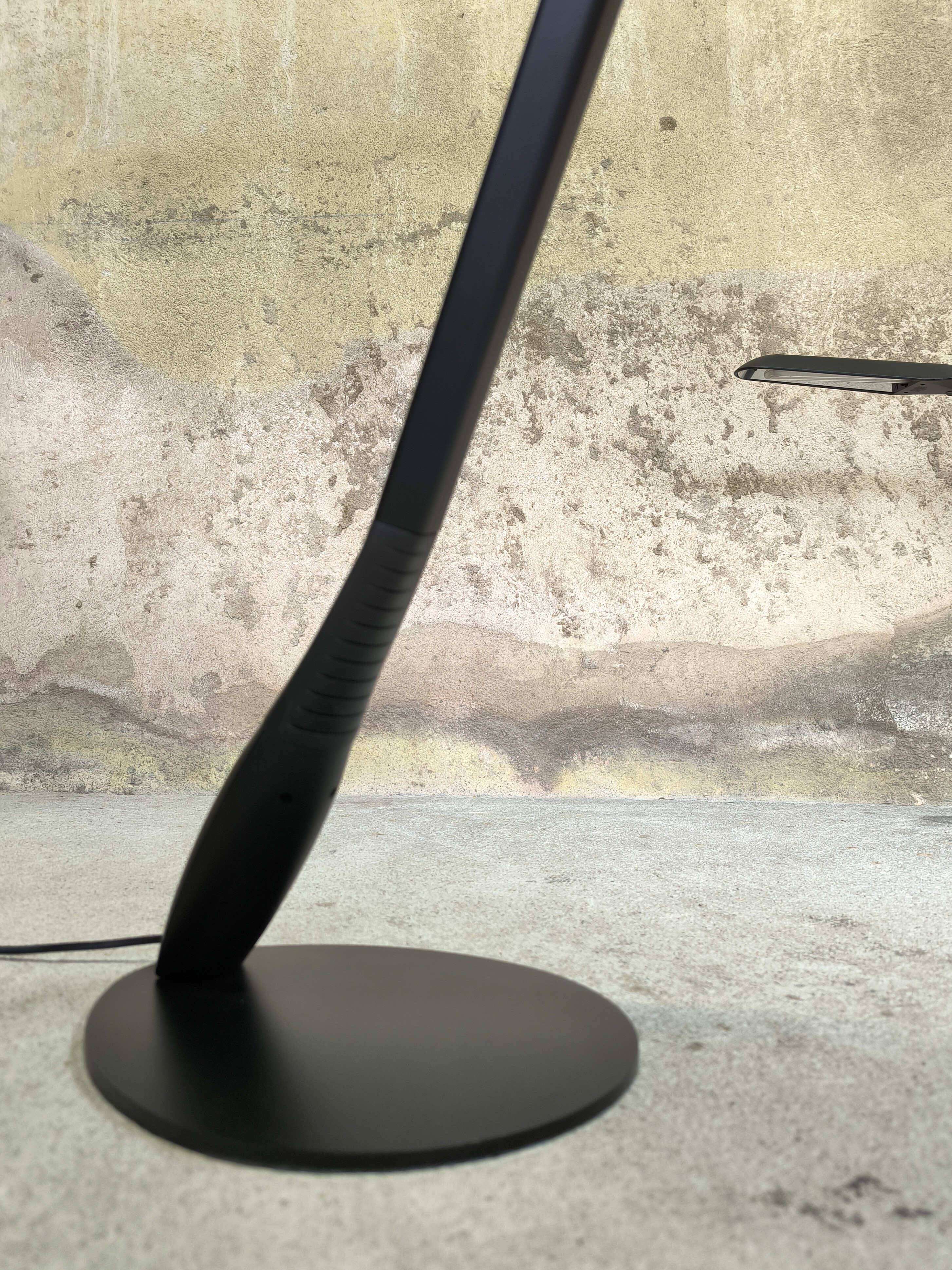 Pair of cobra lamps by Philippe Michel for Manade