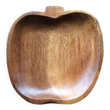 Empty wooden apple pocket