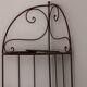 Meuble d angle en fer avec etageres