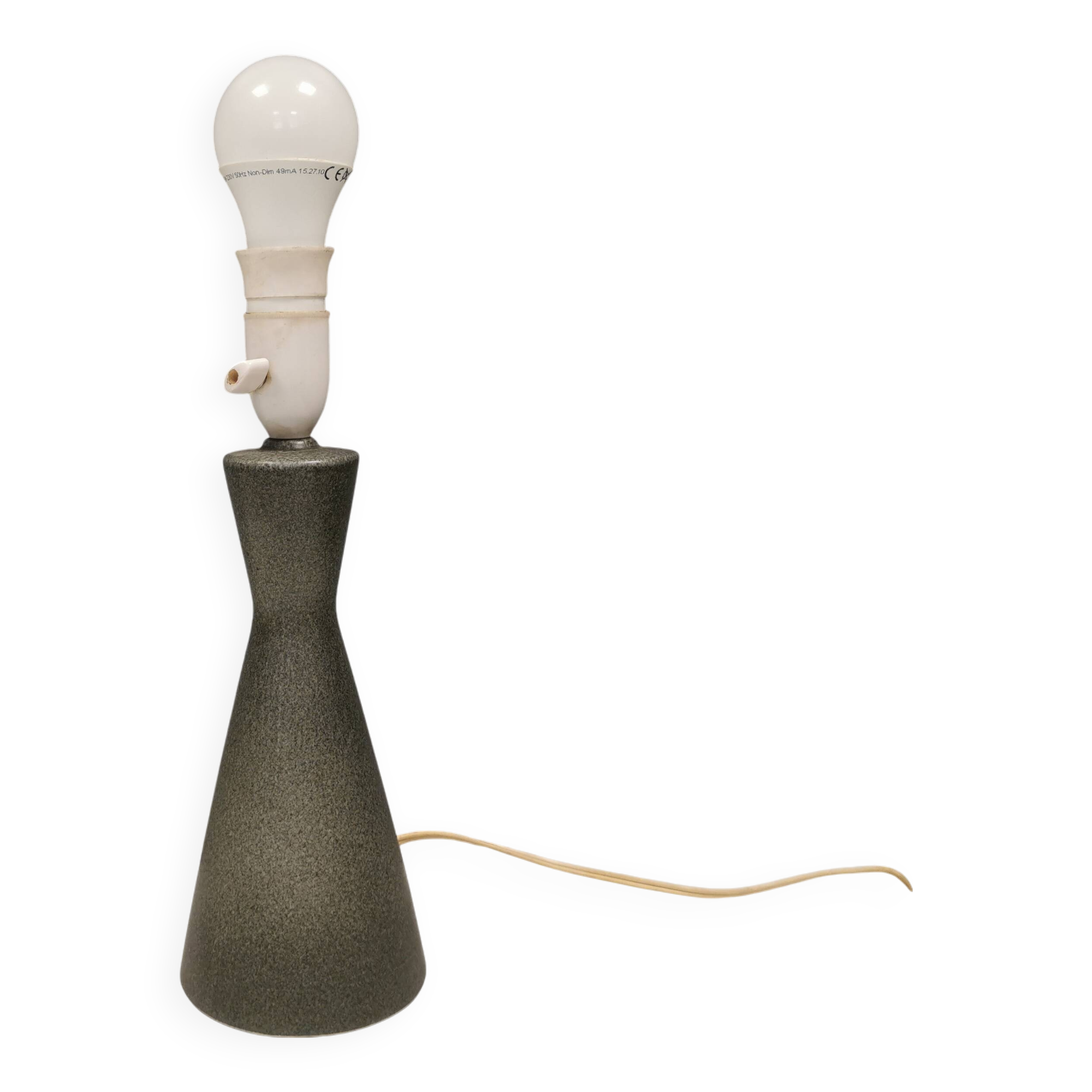 Very beautiful ceramic table lamp. Danish 1970s