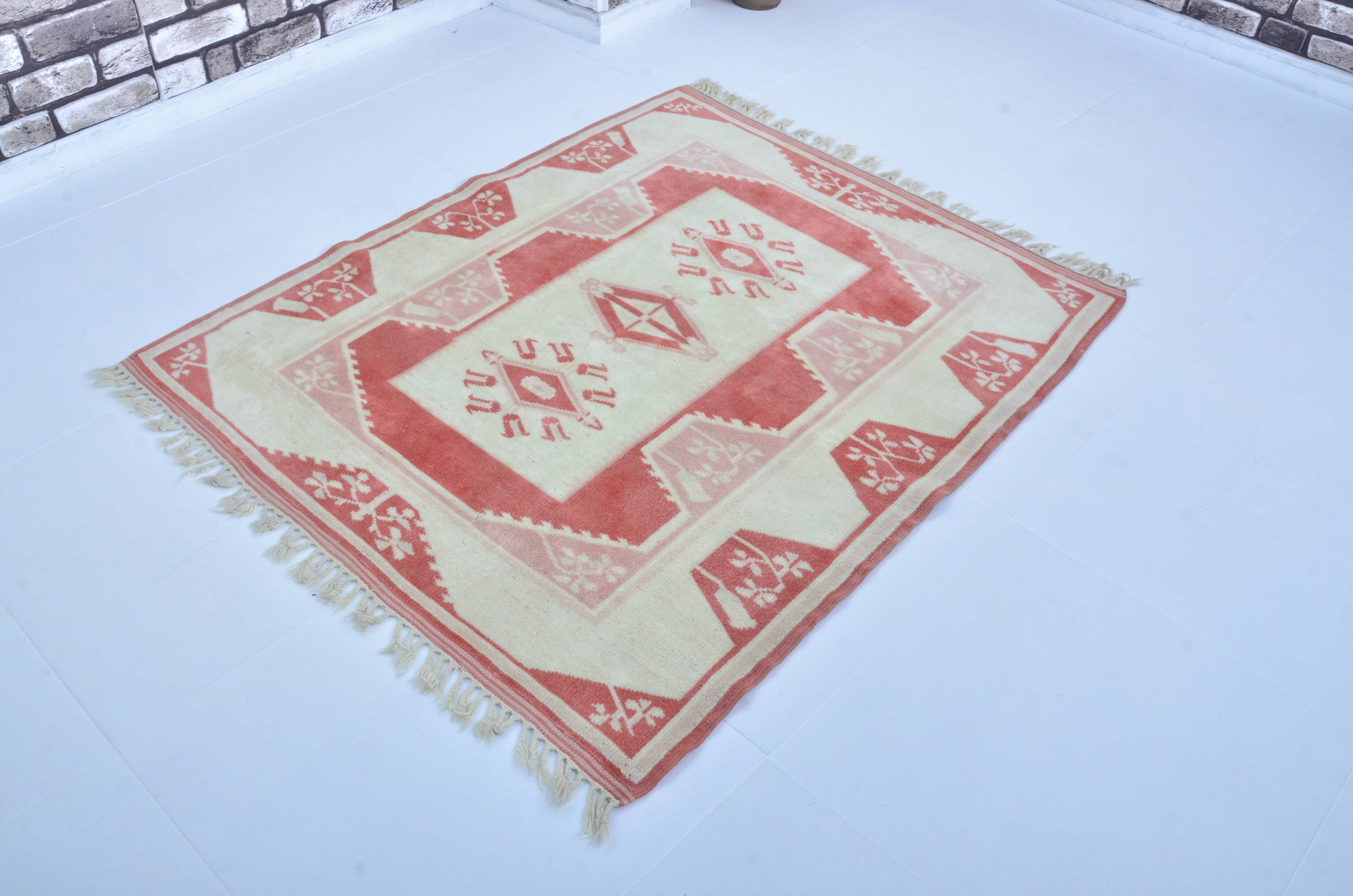 Turkish Oushak handmade rug sku 3584