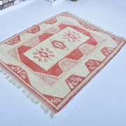 Turkish Oushak handmade rug sku 3584