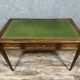 Louis XVI style desk in mahogany and copper reeds circa 1880