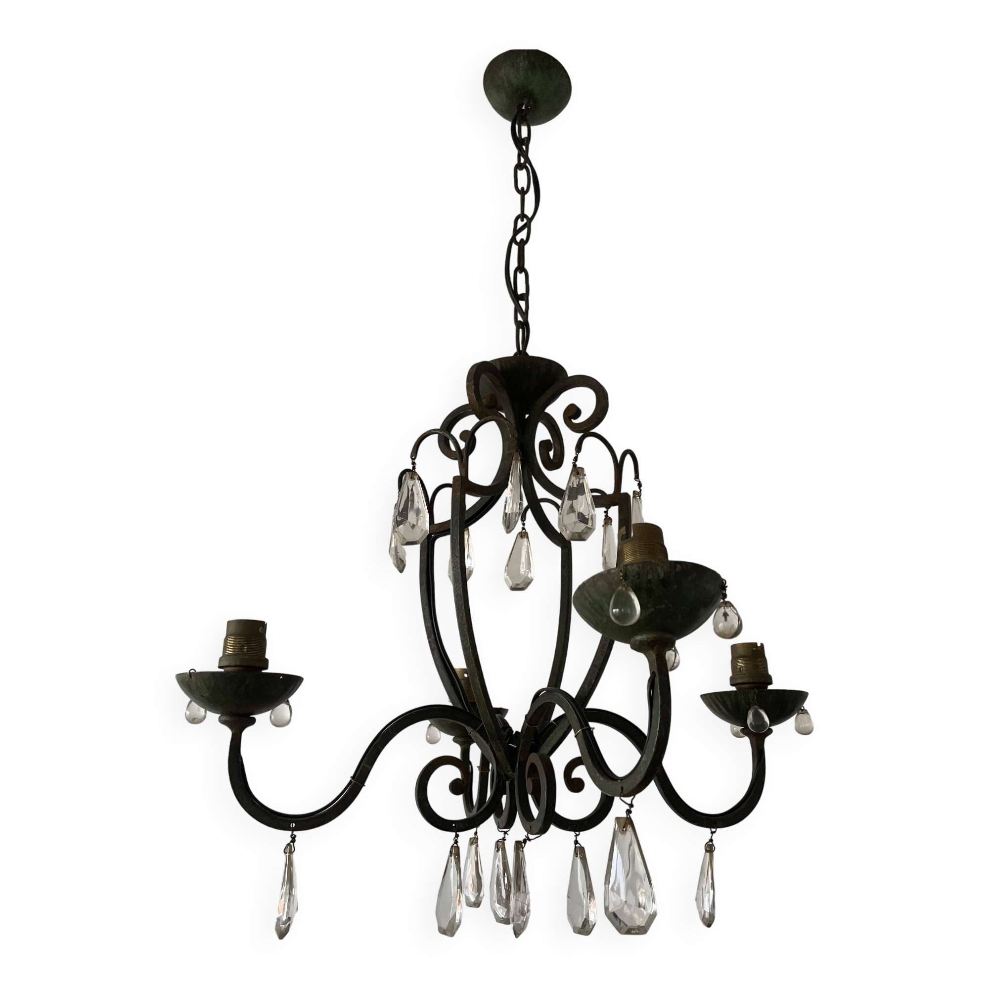 1930s butterfly chandelier