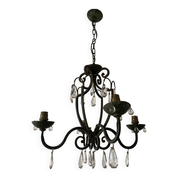 Lustre à papille années 30