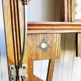 Art deco cloakroom coat rack