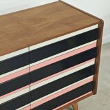 Commode U 453 Rose 8 drawers Jiri Jiroutek for Interior Prague 1962