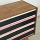 Commode U 453 Rose 8 drawers Jiri Jiroutek for Interior Prague 1962