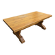 Large monastery table in solid oak – French handcrafted.