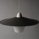 Modern Mid-Century Pendant Lamp Flying Saucer, Space Age Design from the 1960s