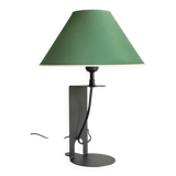 Steel and fabric lamp by madura