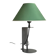 Lampe acier et tissu par madura