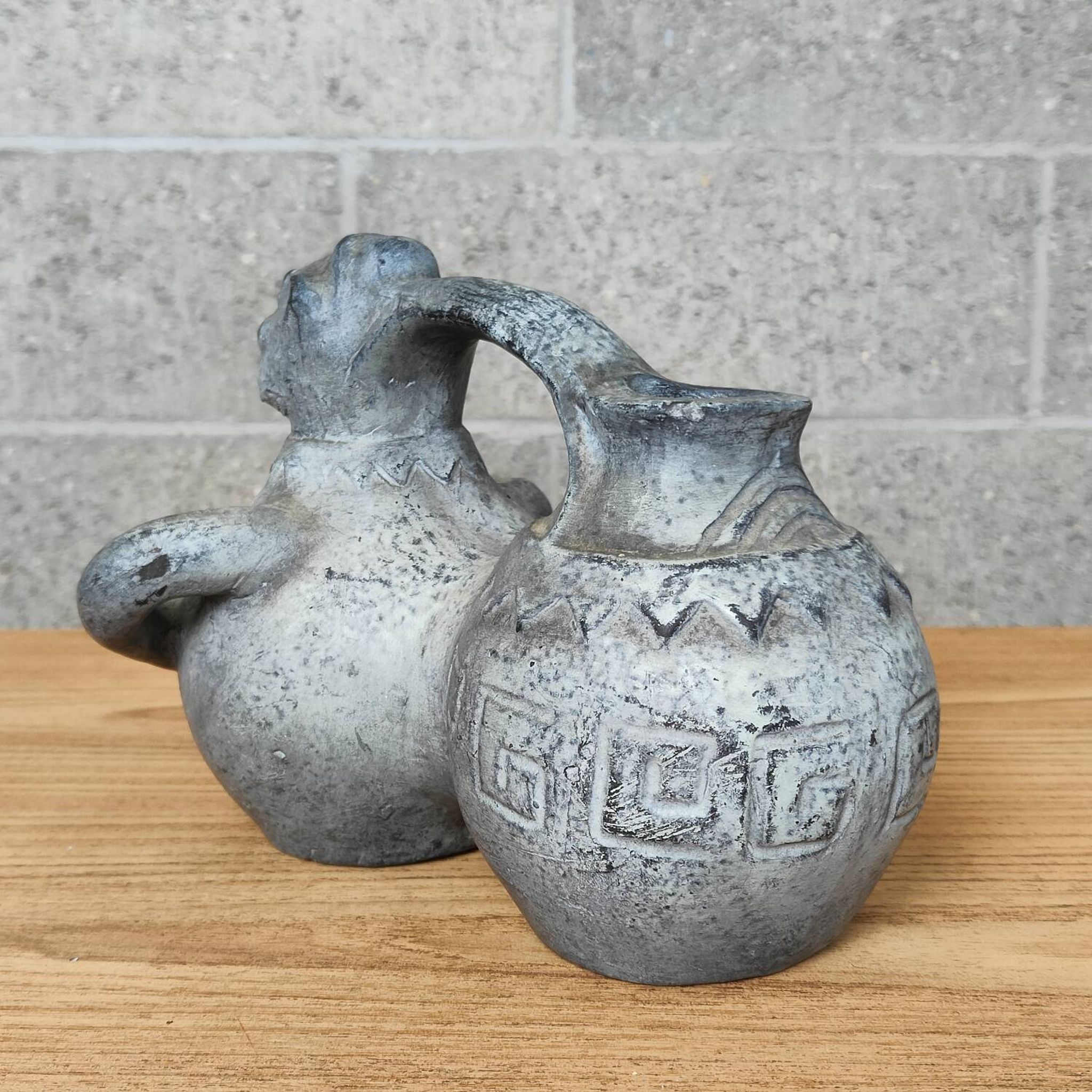 Vase ceramique zoomorphe Partenon Espagne