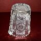 Vintage ice bucket molded crystal - ice cube