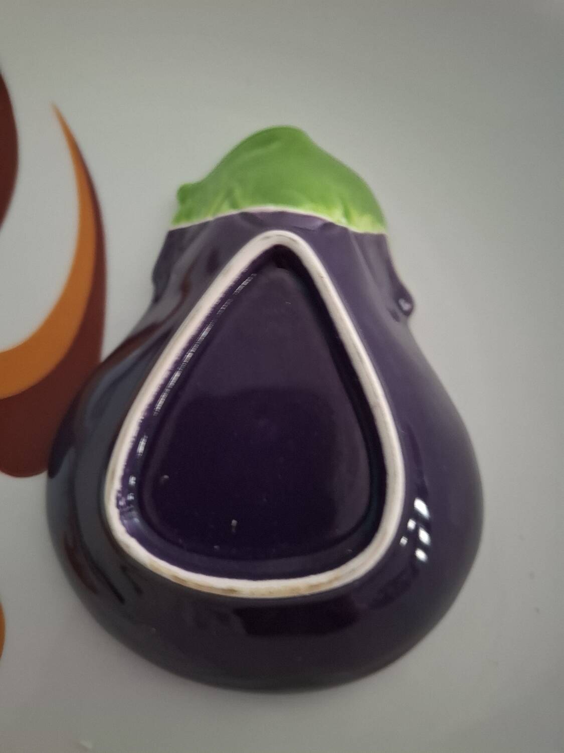 Duo of firm vegetable ceramic bowls