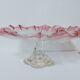 Mikasa frosty crystal standing dessert dish