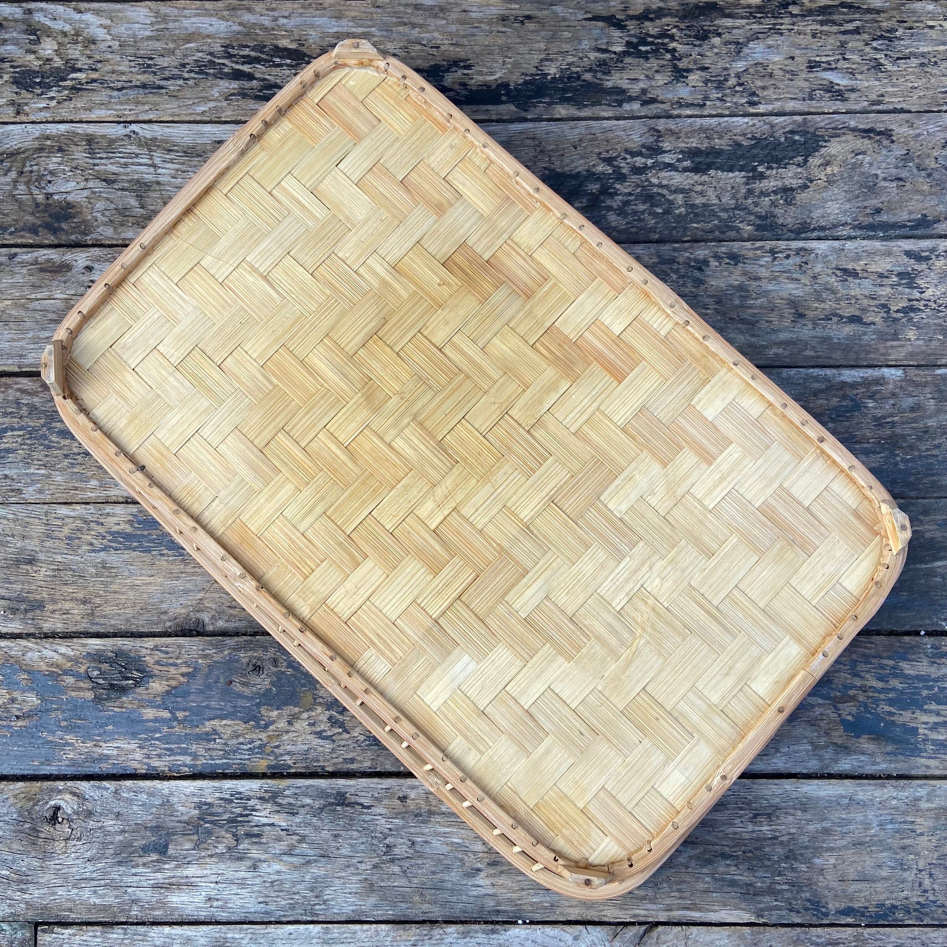 Bamboo serving tray