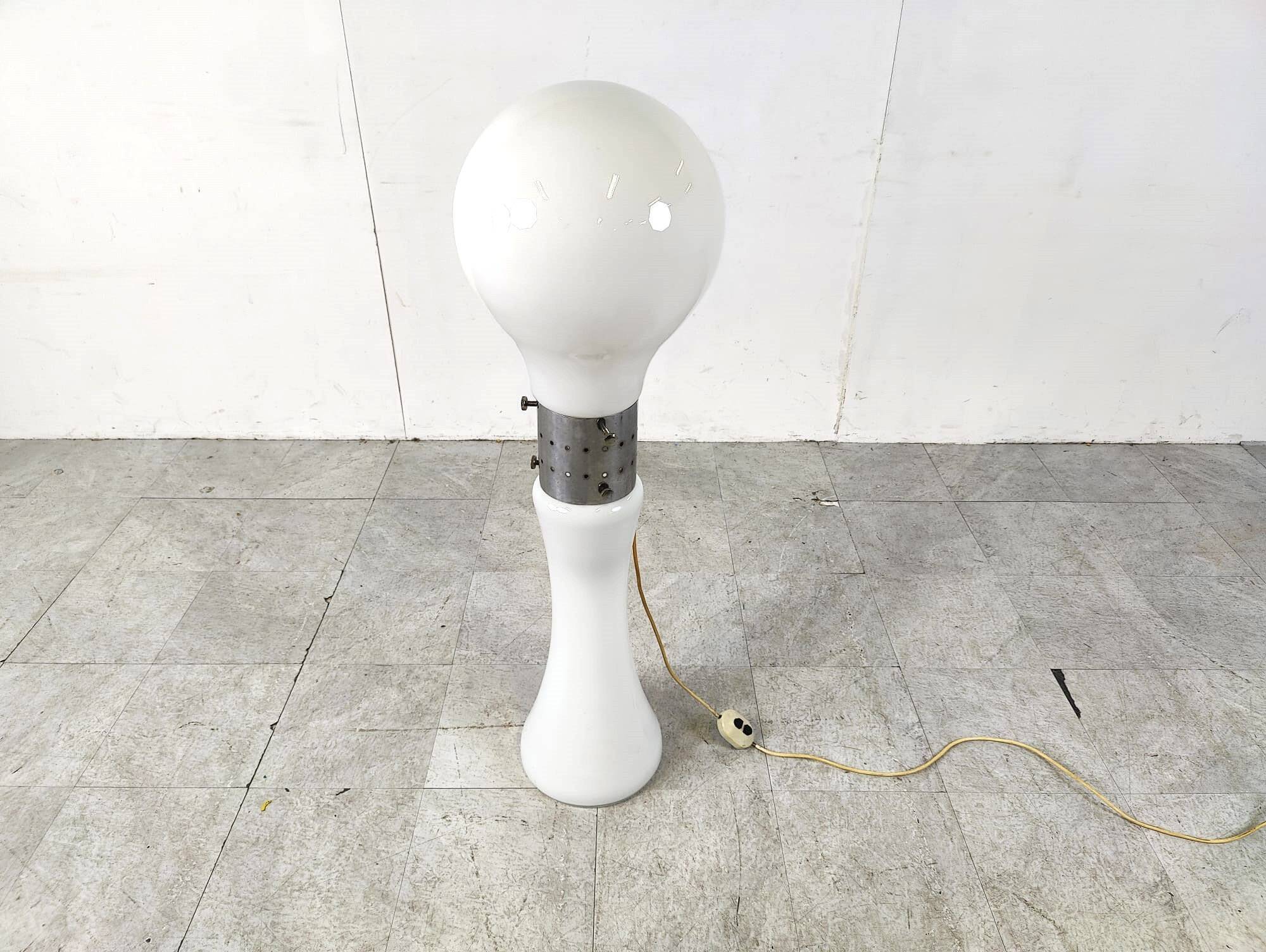 Birillo floor lamp by Carlo Nason for Mazzega, 1960s