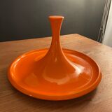 Orange space age fruit cup