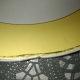 Round dish k and G Lunéville France daffodil model