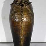 Enamelled Ceramic Vase, signed "Korina", Art Nouveau – 1900