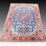 Tapis d'Orient d'Iran Ispahan Ancien : 0.98 X 1.62 Mètres