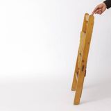 1 of 4 Vintage Folding Chair, 1950s–1960s German Design, Beech Wood