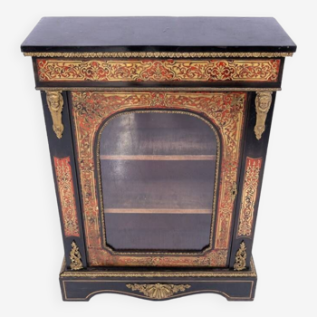 Boulle display cabinet, France, circa 1880.