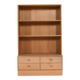 Bibliothèque-armoire danoise moderne des années 1970 par Poul Hundevad