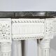 Half-Moon Console in Rechampi Wood, Louis XVI style – Early 19th century