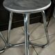 Vintage aluminium cast stools