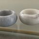 Series 6 vintage marble candle holders