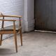 Chaise Arne Wahl Iversen ST-750 en orme, années 1960, Danemark