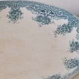 Antique ceramic compotier, Prima model of Saint Amand, French manufacture, late nineteenth