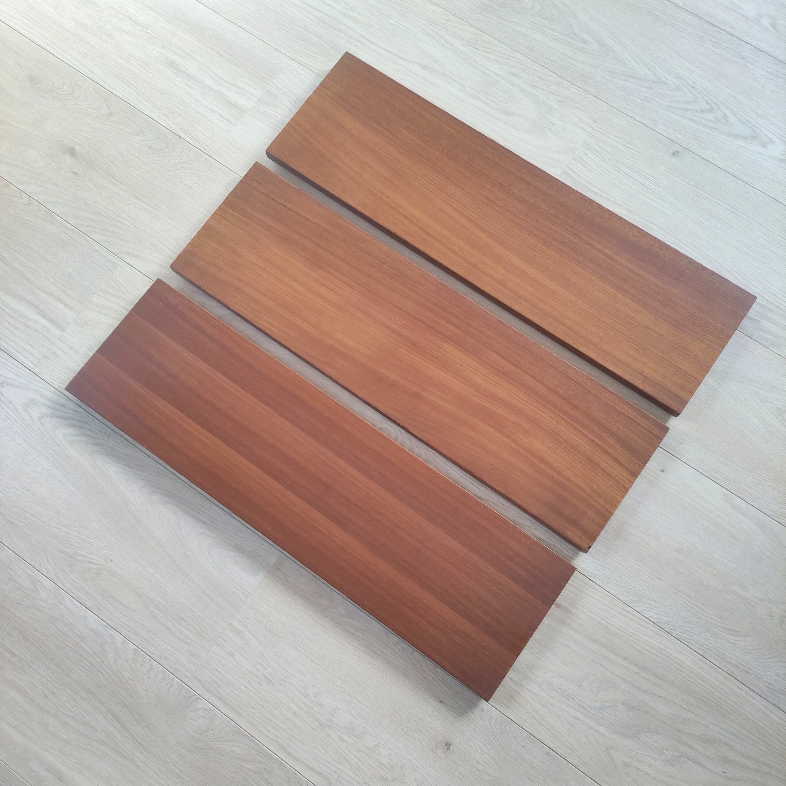 Tomado wall unit with wooden shelves by A. Dekker – Tomado