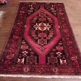 Handmade Persian Maslaghan rug 212x130cm
