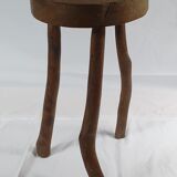 Brutalist tripod stool