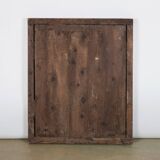 19th C French Giltwood Rectangular Mirror with Foxed Glass