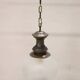 Brass and Glass Pendant Lamps, 1960s, Set of 3