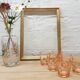 Set 6 verres gobelets roses