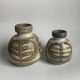 Set of 2 Mid-Century Danish Ceramic Studio Vase from Søholm, 1960s