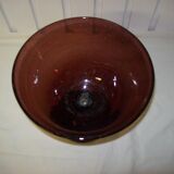 Mouth-blown bubble glass cup