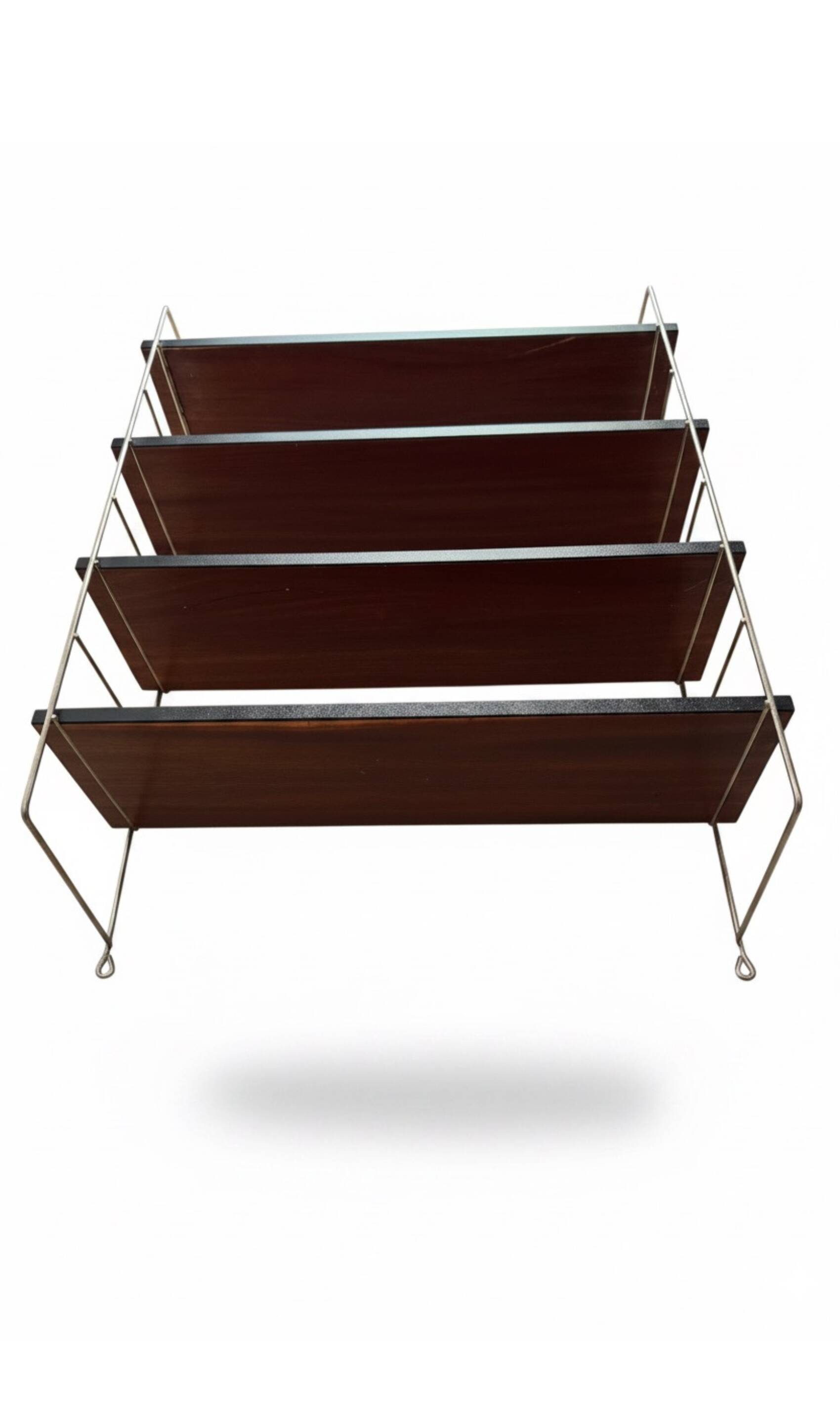 Vintage wall shelf, Scandinavian design, 70s-80s.