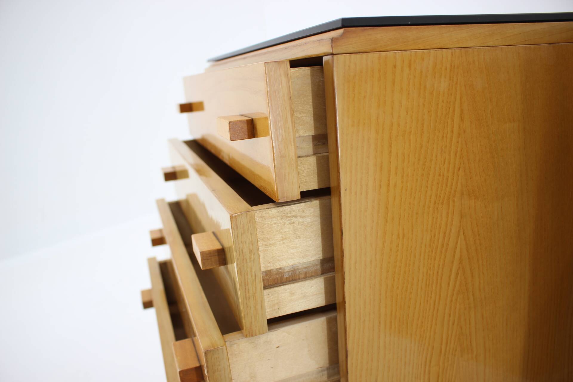 1960s Frantisek Mezulanik Pair of Chest of Drawers, Czechoslovakia